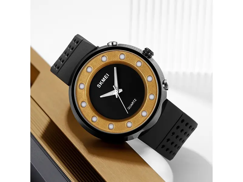 Чоловічий наручний годинник 2132GD Gold Skmei acs0030245 - фото 6