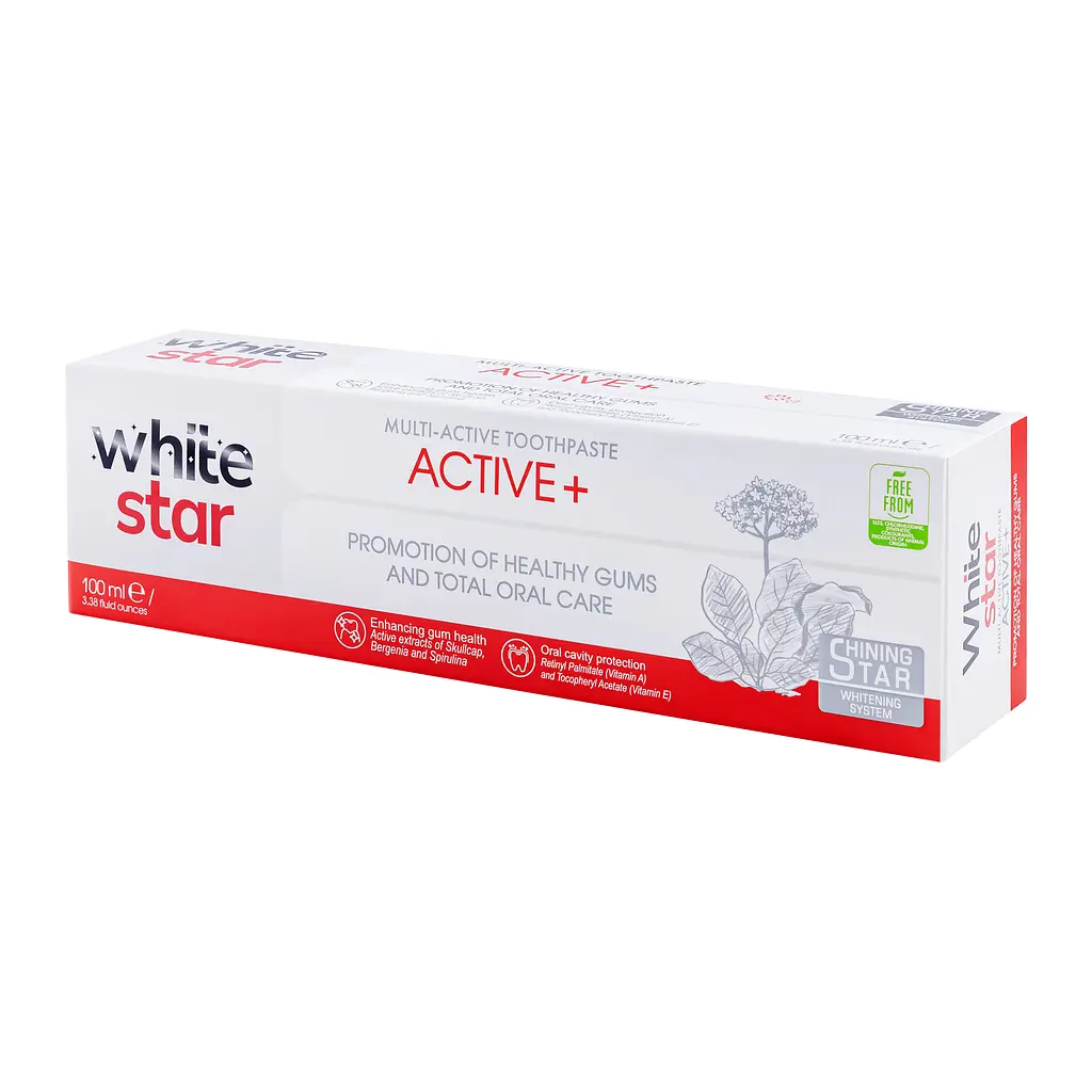 Мультиактивная зубная паста White Star Active+ 100 мл - фото 2