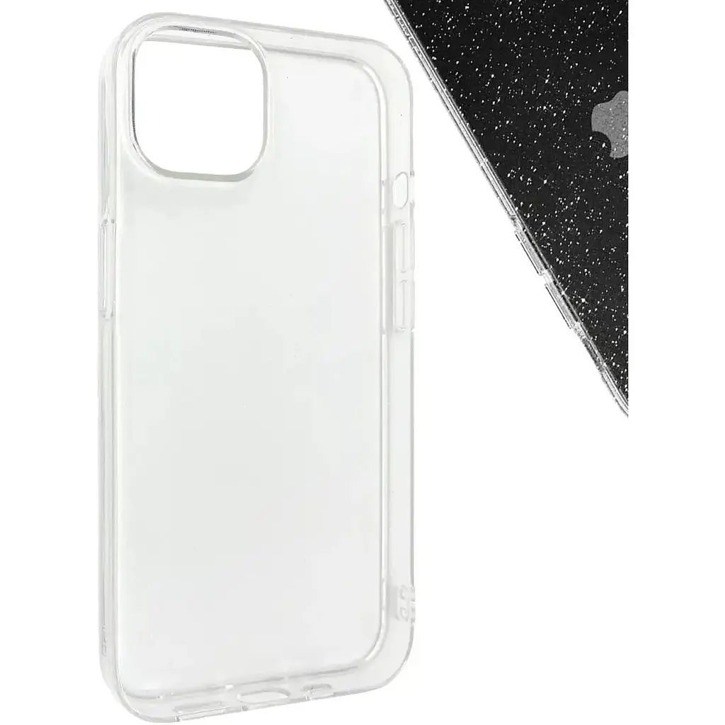 Чохол-накладка Molan Cano Silicone Jelly Glitter Clear Case для Apple iPhone 14 Plus (clear) - фото 2