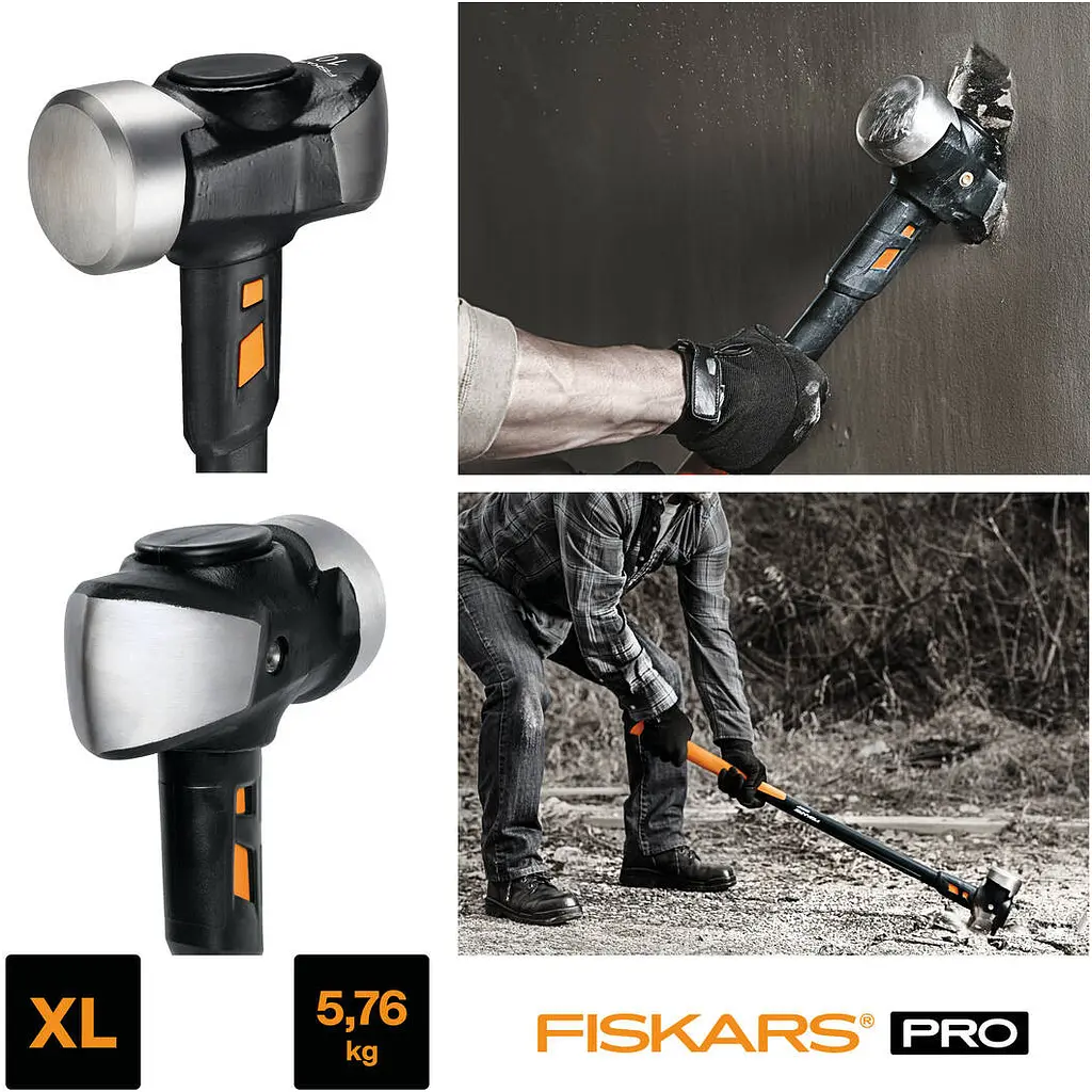 Кувалда Fiskars IsoCore XL 10 lb / 36 " (1020164) - фото 3