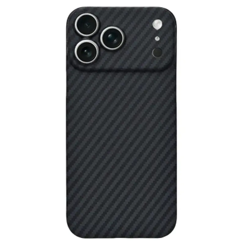 Чохол до мобільного телефона BeCover FIBRA Carbonite MagSafe Apple iPhone 17 Pro Max Black (715410) - фото 2