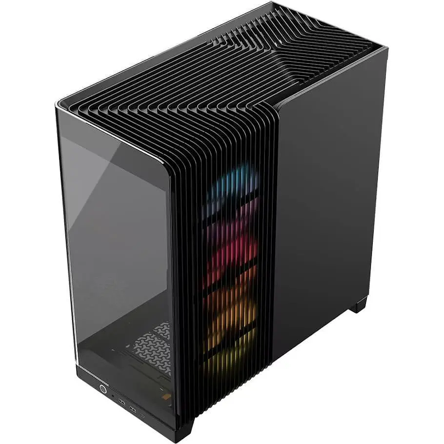 Корпус Corsair FRAME 4500X LX-R RGB Tempered Glass без БП Black (CC-9011316-WW) - фото 14