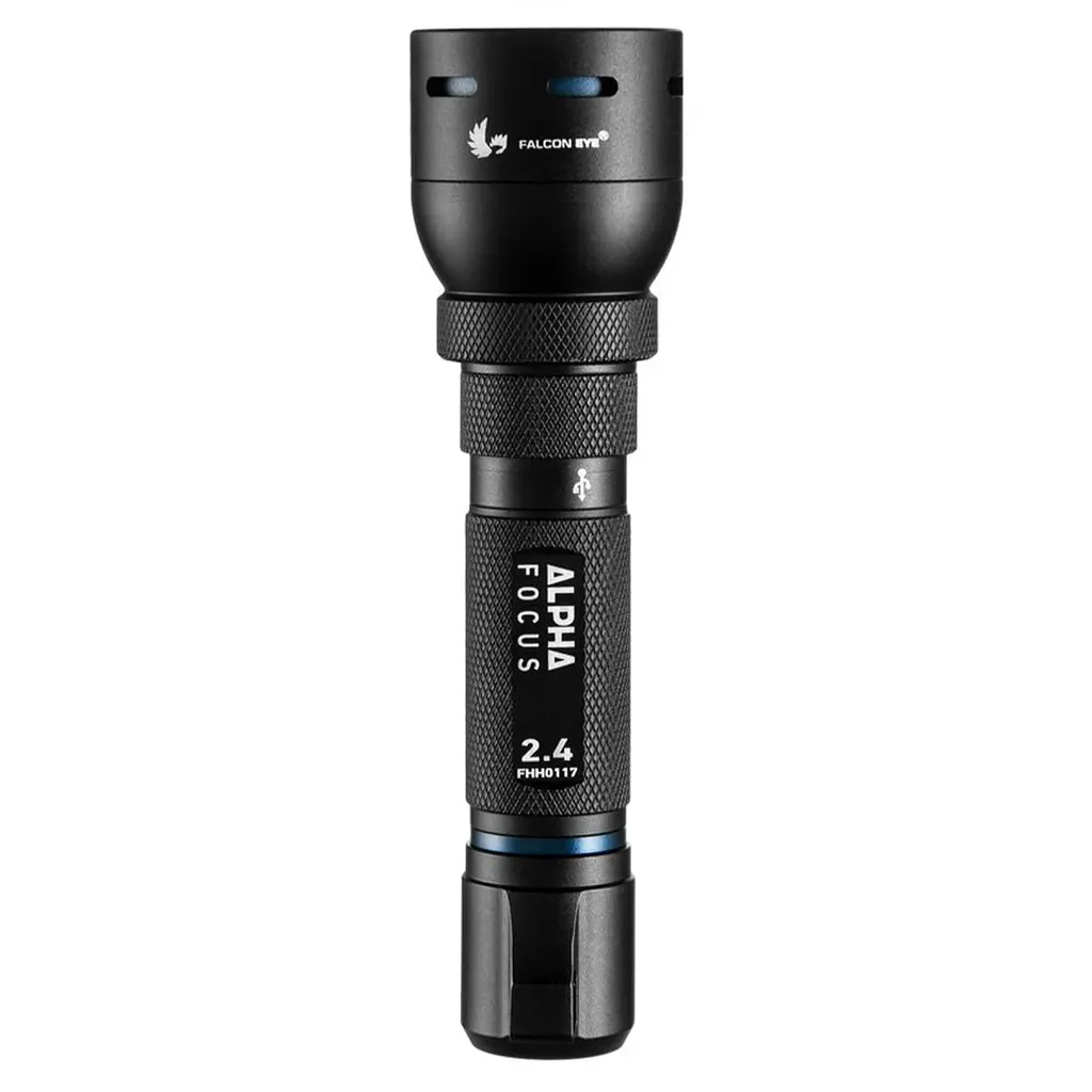 Ліхтар Falcon Eye Alpha 2.4 (500 Lm) Focus USB Rechargeable (FHH0116) - фото 3