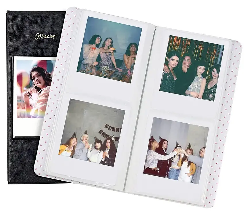 Фотоальбом для Fujifilm Instax Wide 100, 200, 210, 300, 400, Link Wide, Polaroid 600 на 64 фото, коричневий  - фото 3