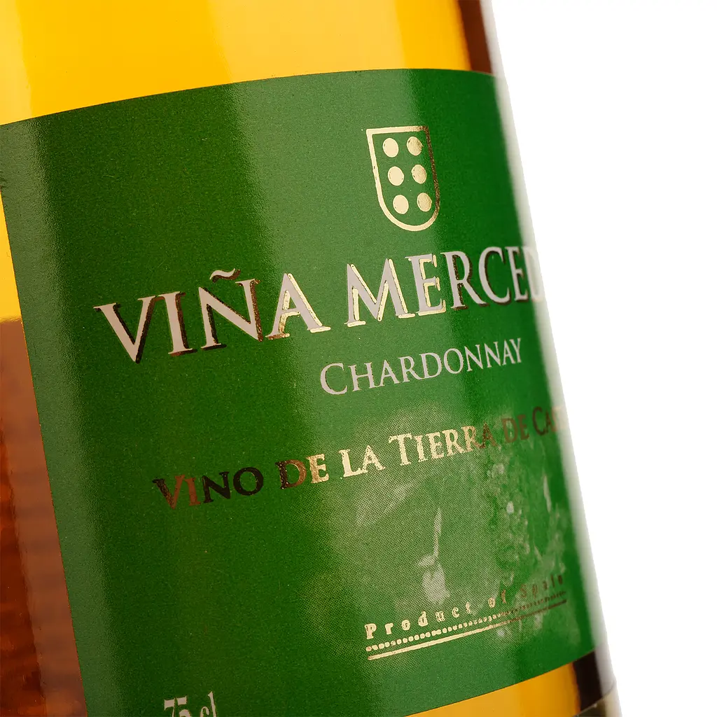 Вино Vina Mercedes Шардоне, біле, сухе, 12%, 0,75 л (ALR6280) - фото 3