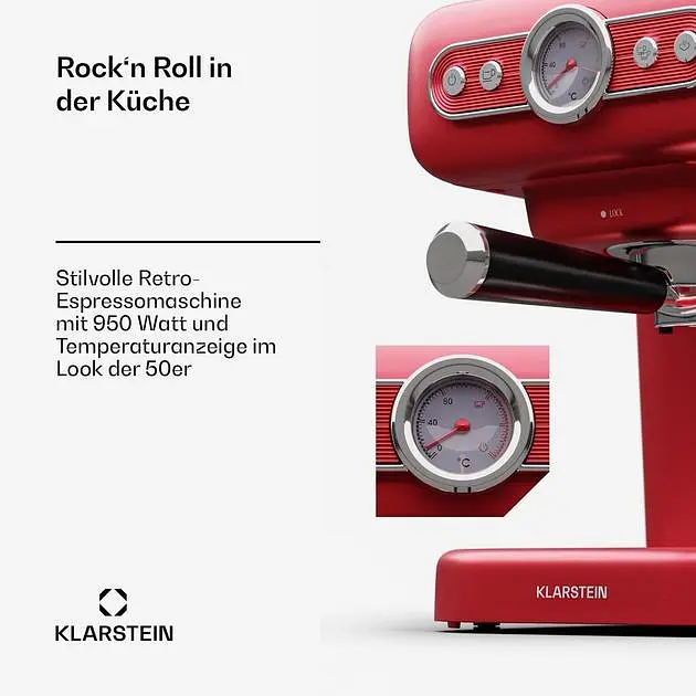 Кофеварка Klarstein Espressionata Evo (10045423) - фото 3