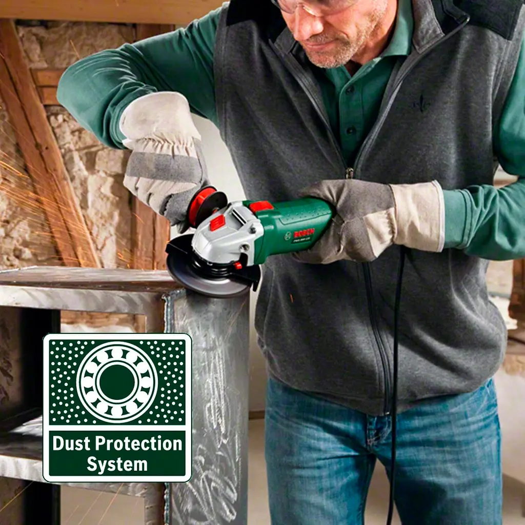 Кутова шліфмашина Bosch PWS 850-125 [0.603.3A2.70B] [101982] - фото 7