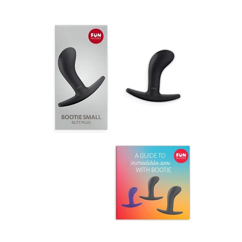 Анальна пробка Fun Factory Bootie S 7.5 см (чорний) - фото 7