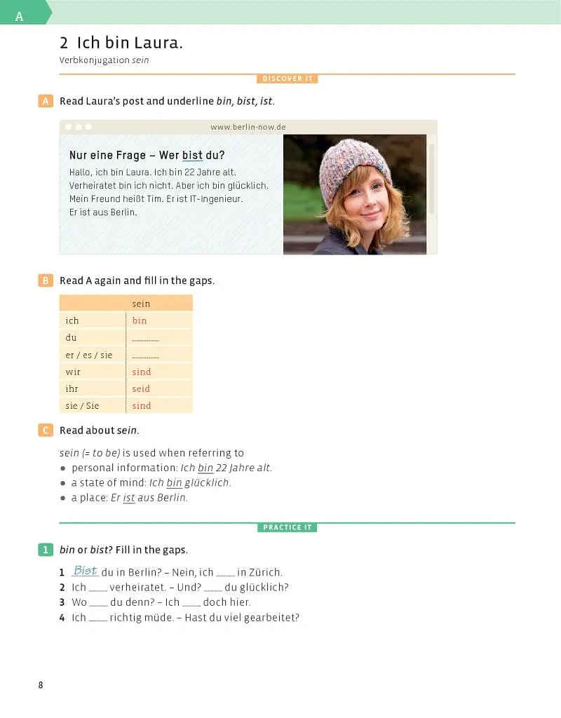 Deutsch Grammatik leicht A1 Zweisprachige Ausgabe Deutsch – Englisch - Рольф Брюзеке - фото 4