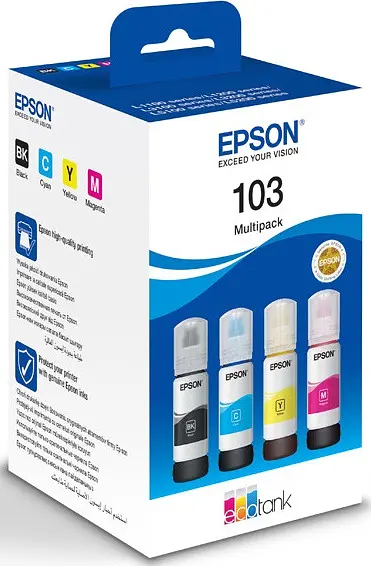 Контейнери з чорнилом Epson L31XX Multipack (C,M,Y,Bk) - фото 2