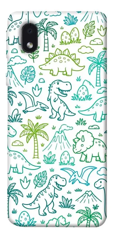 TPU чохол Demsky Dino pattern для Samsung Galaxy M01 Core / A01 Core