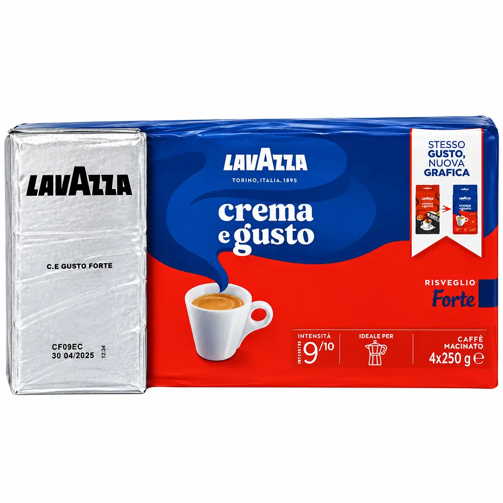 Кава мелена Lavazza Crema e Gusto Forte silver 250 г - фото 2