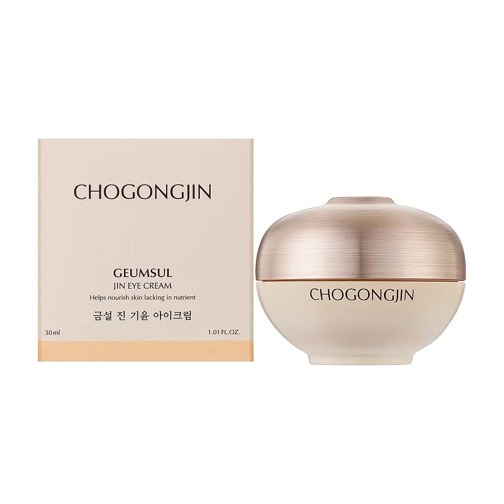 Крем для шкіри навколо очей Chogongjin Geumsul Jin Eye Cream Живильний 30 мл (8809747941926) - фото 2