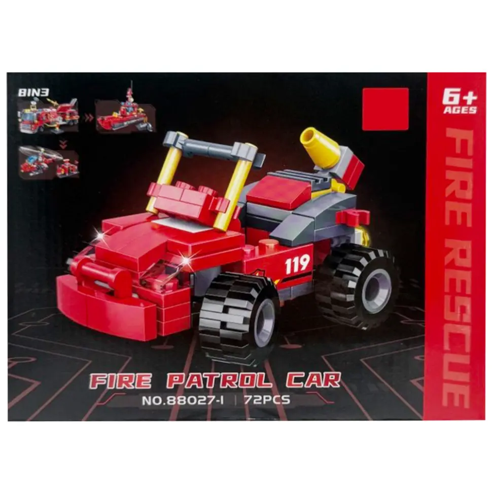 Дитячий конструктор "Fire Rescue" 88027-1, 72 деталі