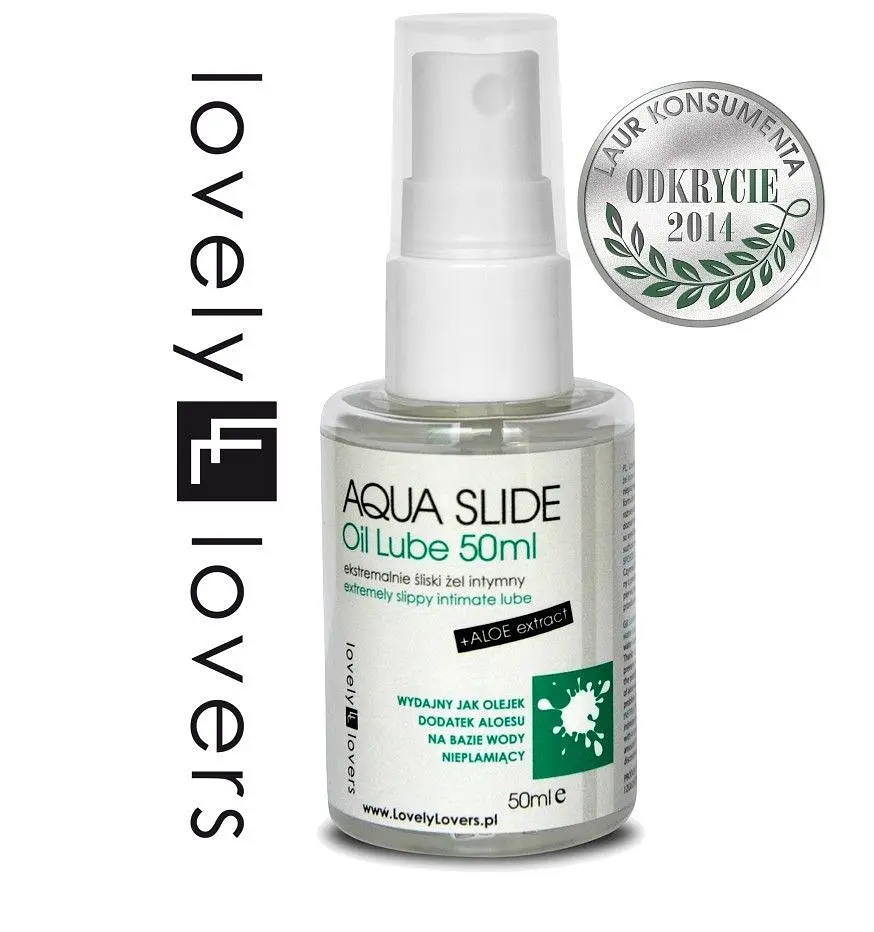 Лубрикант на водній основі Lovely Lovers Aqua Slide Oil Lube, 50 мл - фото 2