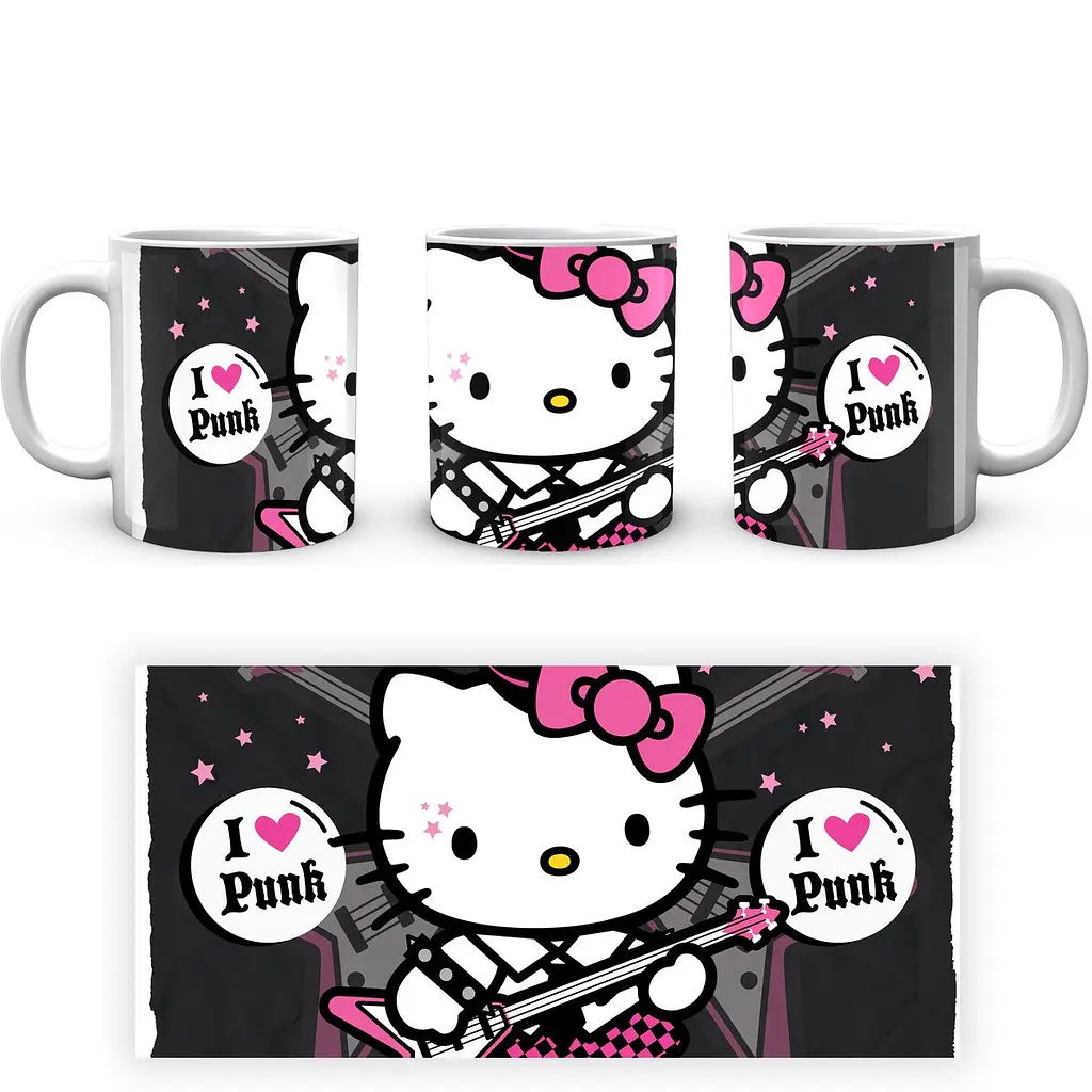 Кухоль GeekLand Hello Kitty Хелло Кітті HK 02.16 330 мл білий - фото 4