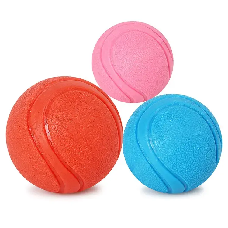 Жувальний м'яч для собак TPR Bouncy Pet Ball - фото 4