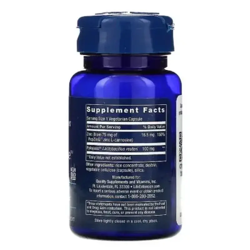 Мінерали Life Extension Відновлення Шлунка, Gastro-Ease, 60 вегетаріанських капс (LEX-21006) - фото 2