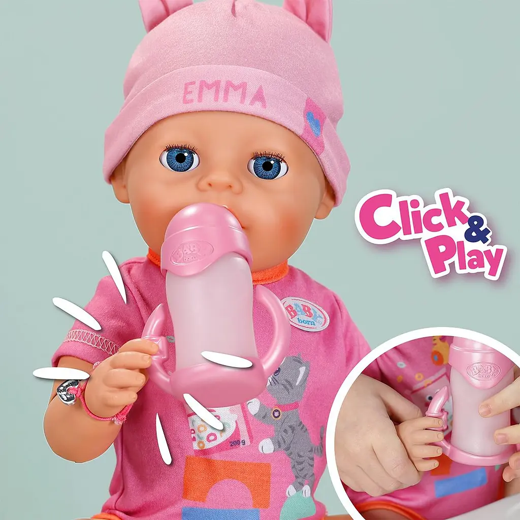 Лялька BABY BORN серії "Click and Play" – ЕММА (43 см, з аксес.) BABY born 839966 - фото 5