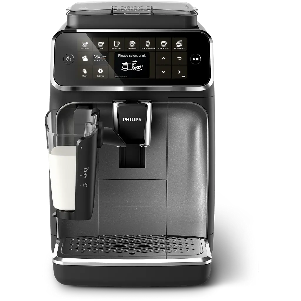 Кофемашина Philips Series 4300 LatteGo черная 1.9 л (EP4346/71) - фото 4