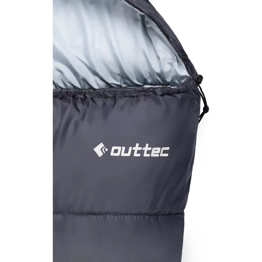 Спальный мешок Outtec Mummy кокон демисезонный синий - фото 4