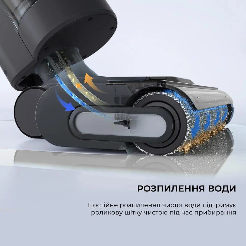 Миючий вертикальний пилосос Dreame Wet&Dry Vacuum Cleaner H11 Core (HHR21A) - фото 8