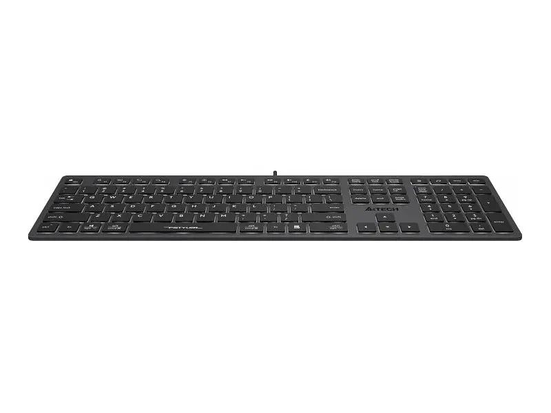 Клавіатура A4Tech FX60 Grey White Backlit - фото 3