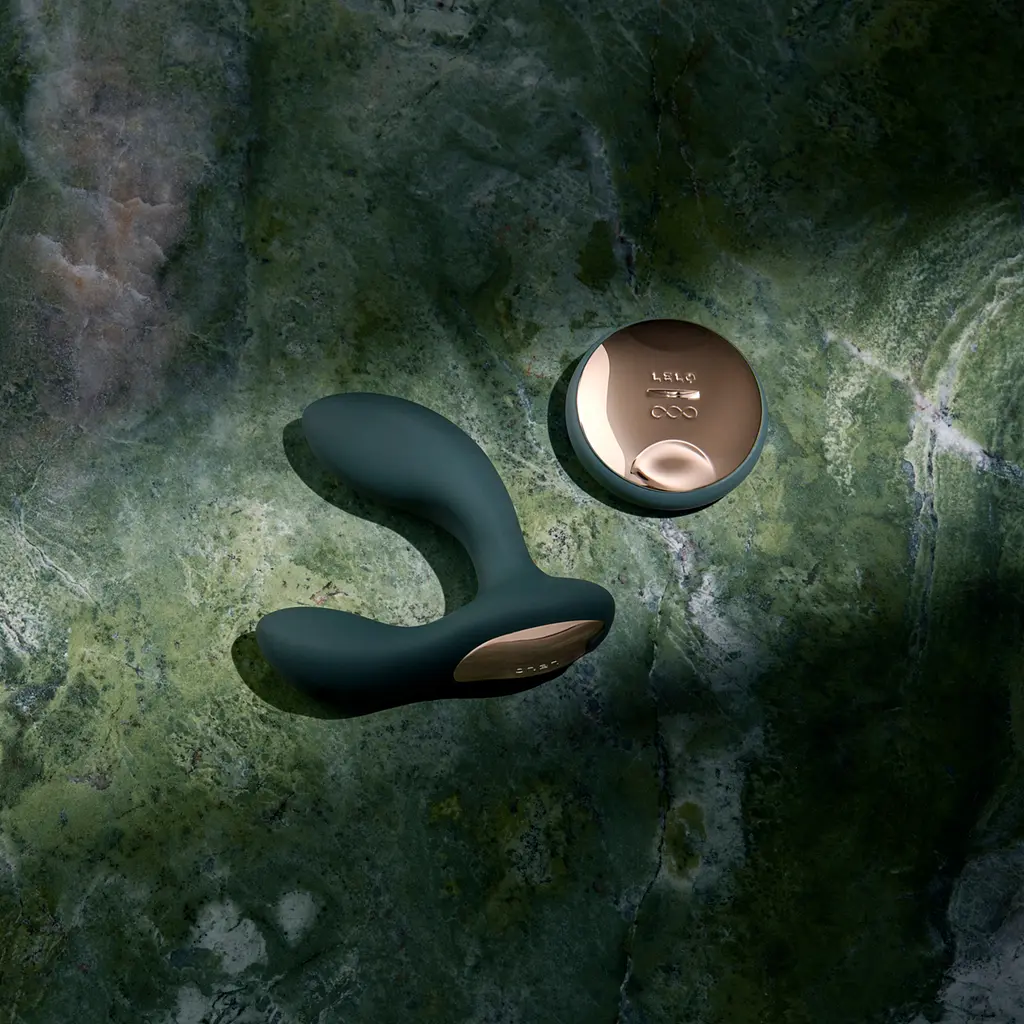 Стимулятор простати LELO Hugo 2 Remote, 10.7 см зелений - фото 3