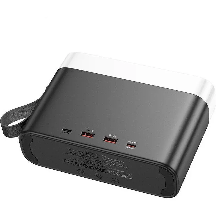 Зовнішній акумулятор Hoco J94A Masterful 50000mAh 22.5W Black [118960] - фото 4