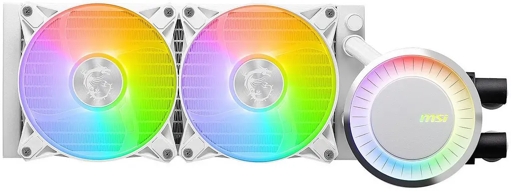 Водяне охолодження MSI MAG CoreLiquid E240 ARGB White (MAG CORELIQUID E240 White) Б/В - фото 2