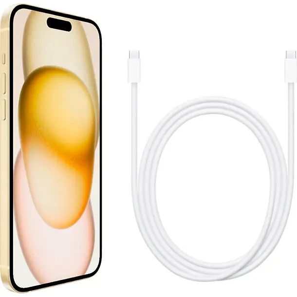 Смартфон Apple iPhone 15 Plus 512GB eSIM Yellow [MU053] [102497] - фото 14