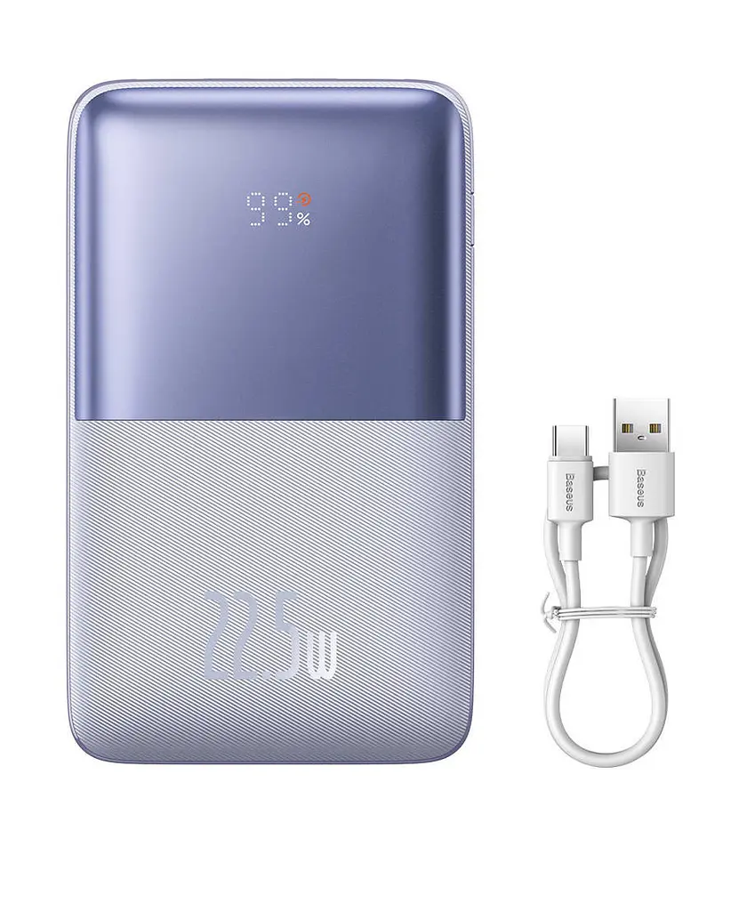 Внешний аккумулятор Baseus Bipow Pro 20000 mAh 22.5 OE PPBD040305 фиолетовый - фото 2