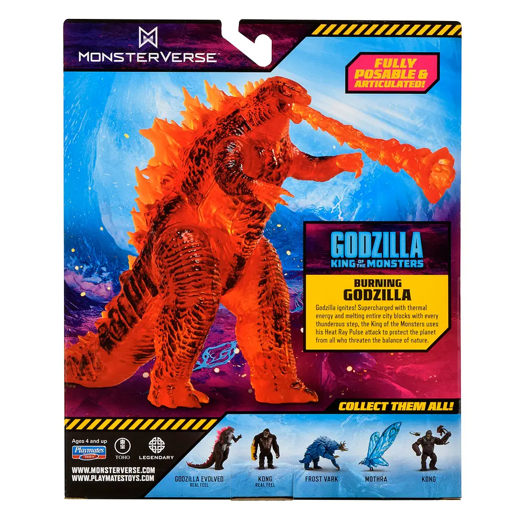 Фігурка Godzilla vs. Kong – Вогняна Ґодзілла (35217N)  - фото 5