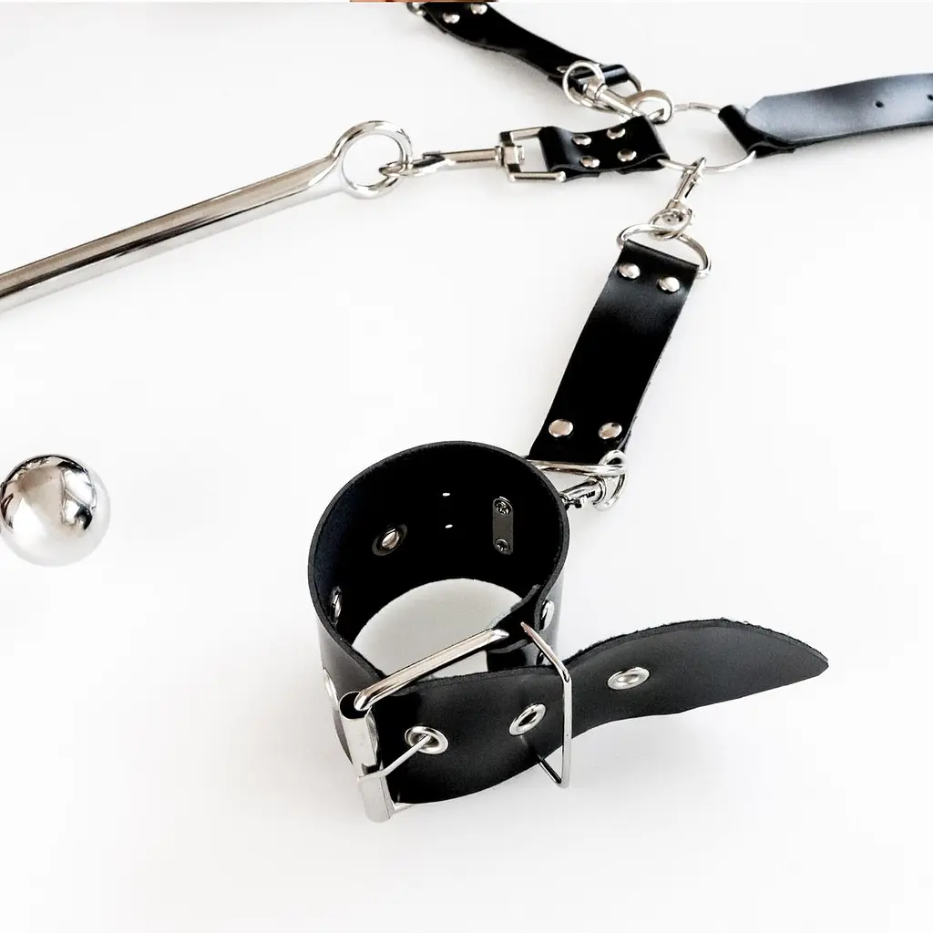 Бондажный набор с металлическим анальным крюком №3 Art of Sex Beatrice Bondage set with anal hook №3 - фото 5