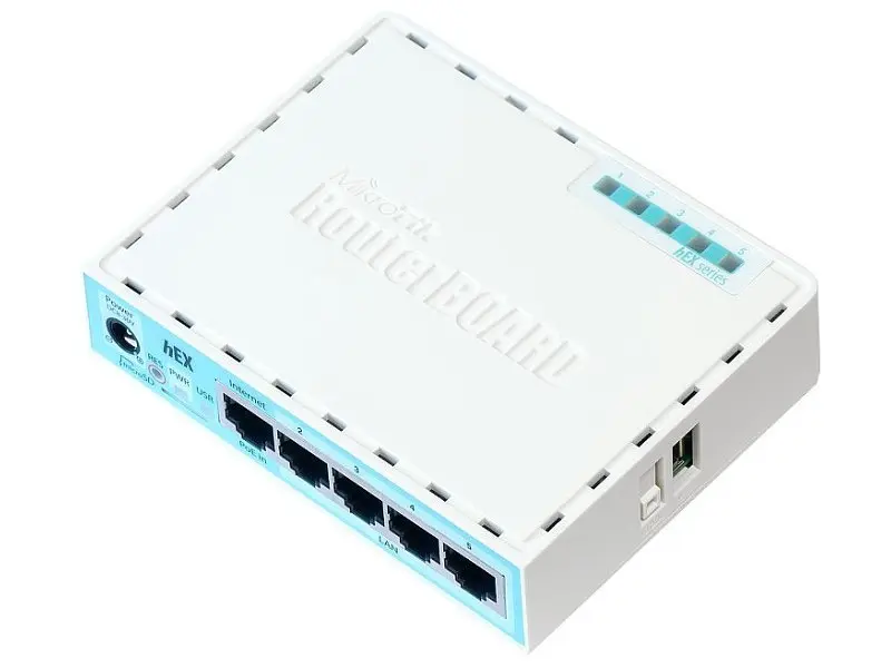 Маршрутизатор (роутер) MikroTik HEX RB750Gr3 - фото 6