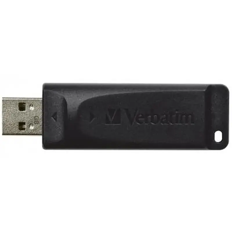 USB флеш накопичувач Verbatim 64GB Slider Black USB 2.0 (98698) - фото 2