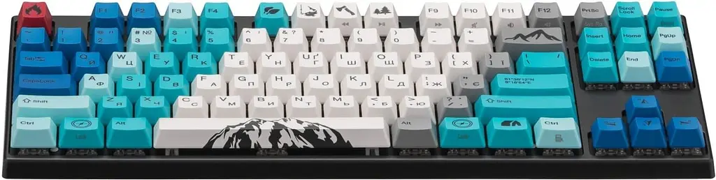 Клавиатура Varmilo APG87 Summit R1 Daisy L WL/USB-A White Led (A94A050F9A5A17A007) - фото 4