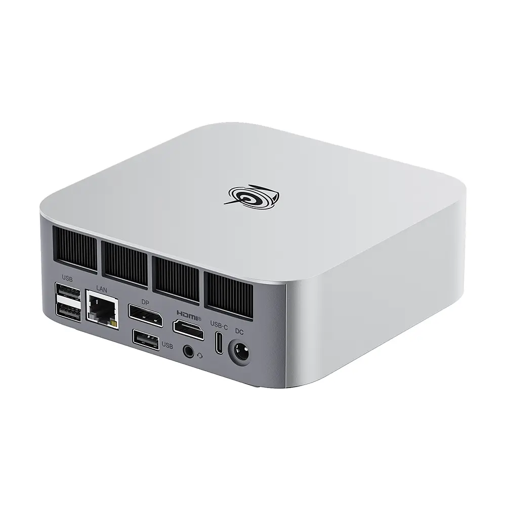 Неттоп Beelink SER8 Silver Ryzen 7 8845HS 32Gb DDR5 1Tb SSD GLan 2xUSB 3.2 2xType-C HDMI/DP Windows 11 Pro крепление VESA (9Y.EU3600834N10) - фото 4