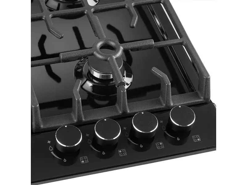 Варильна поверхня Pyramida PFE 643 Black Luxe - фото 4