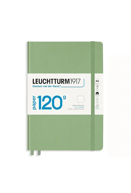 Блокнот Leuchtturm1917 120G Edition, Середній, Sage, Крапка (363537) - фото 7