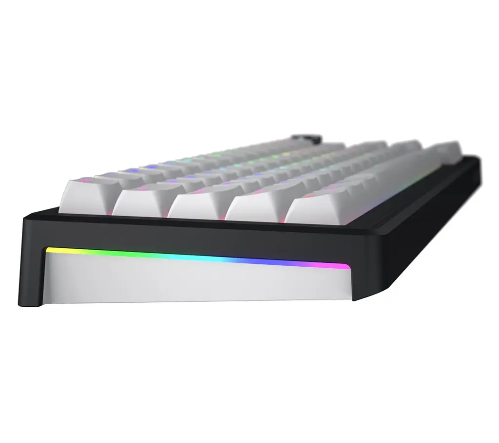 Клавіатура ігрова механічна HATOR HTK-3160-UA Skyfall 65 Wireless Aurum Sterling Switch USB, 2,4 ГГц, BT 5.3 Black-White - фото 5