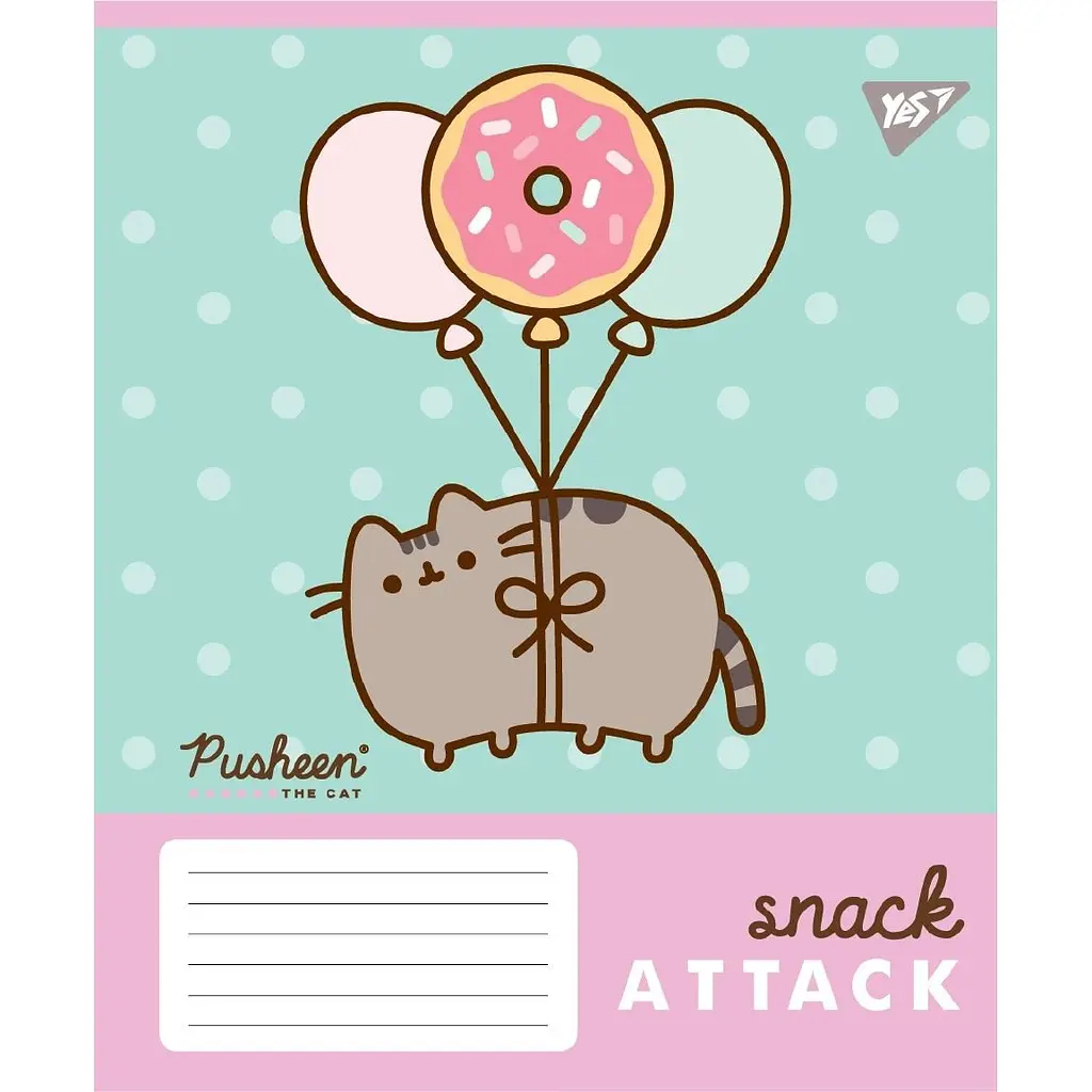 Набір зошитів Yes Pusheen Candy А5, 18 аркушів 25 шт. (767601) - фото 3