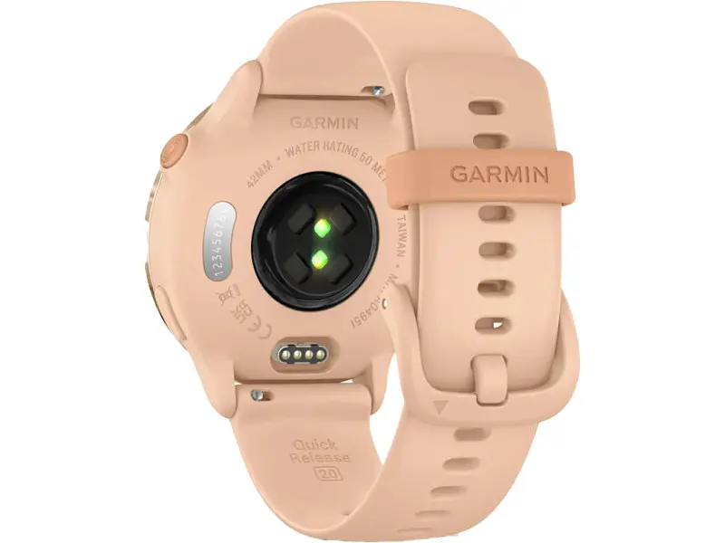 Смарт-годинник Garmin Vivoactive 6 Metallic Pink Dawn with Pink Dawn Band (010-02985-03) - фото 8
