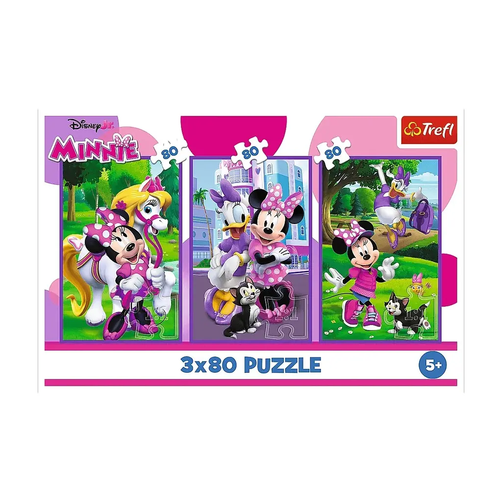 Пазл Trefl Mickey&friends Мінні та друзі 3x80 (5900511348897) - фото 5