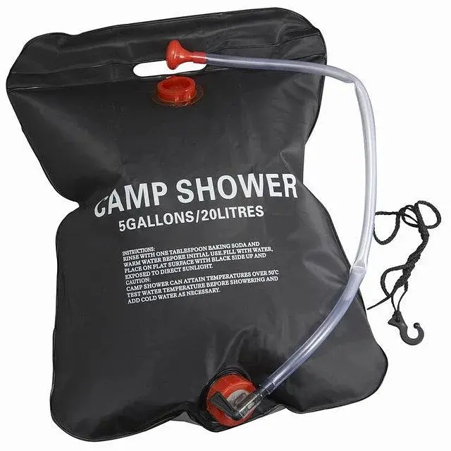 Літній душ дачний переносний похідний CAMP SHOWER 20 літрів / Душ для дачі підвісний - фото 4