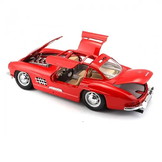 Автомодель - Mercedes-Benz 300 Sl красный (1954) (1:24) - фото 2
