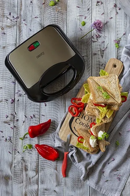 Сендвічниця бутербродниця Camry CR 3018 700 Вт - фото 9