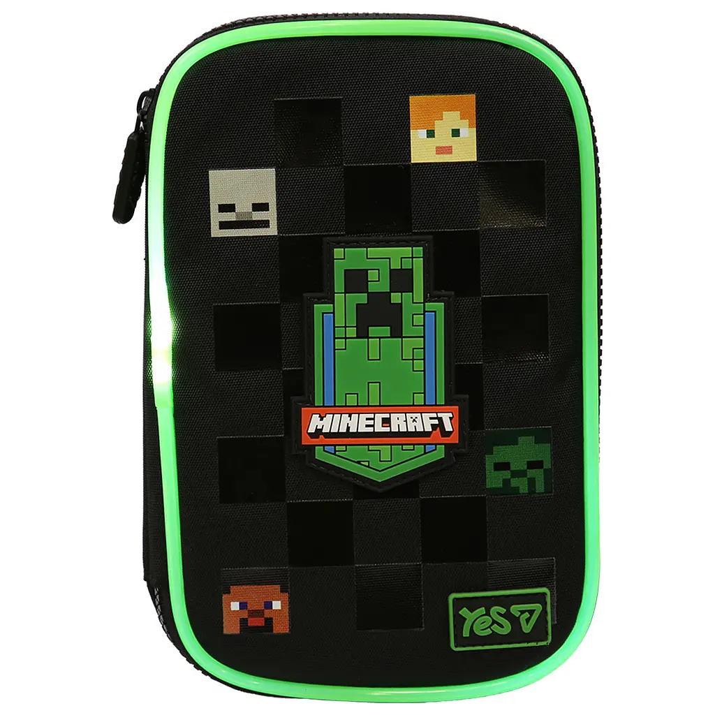 Пенал шкільний Yes з LED  Minecraft Reality PH-35 - фото 10