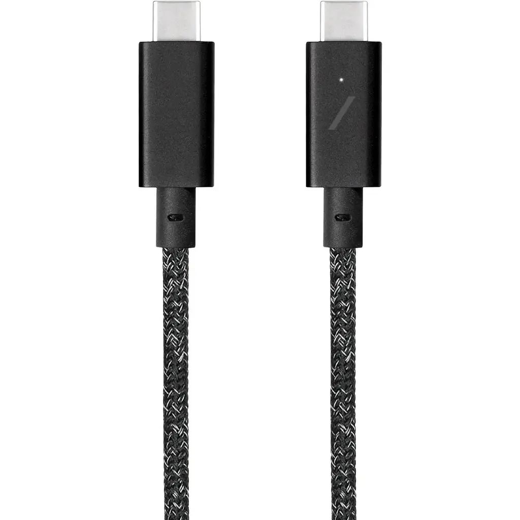 Кабель USB-C to USB-C Native Union Belt Cable Pro 240W Cosmos Black 2.4 м (BELT-PRO2-COS-NP) - фото 2