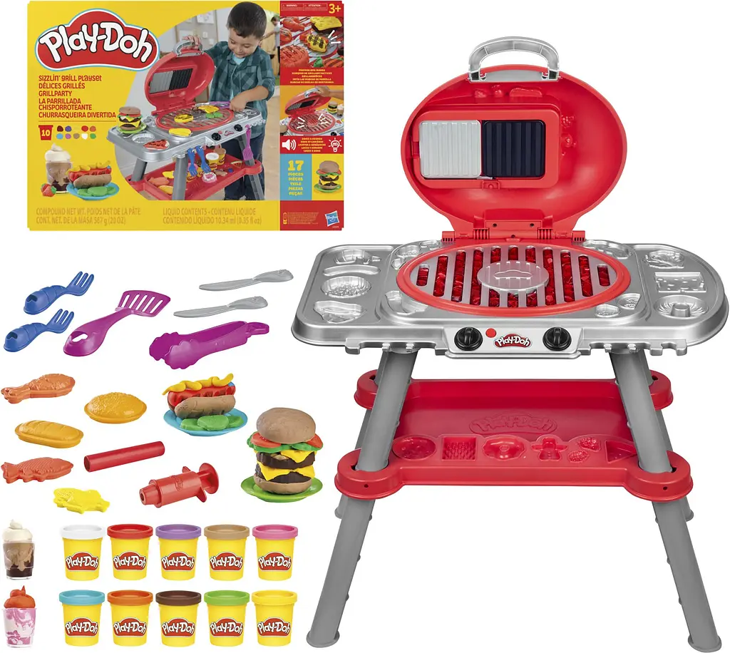  Набор для творчества Hasbro с лепочной массой Play-Doh Барбекю (G0500) - фото 2